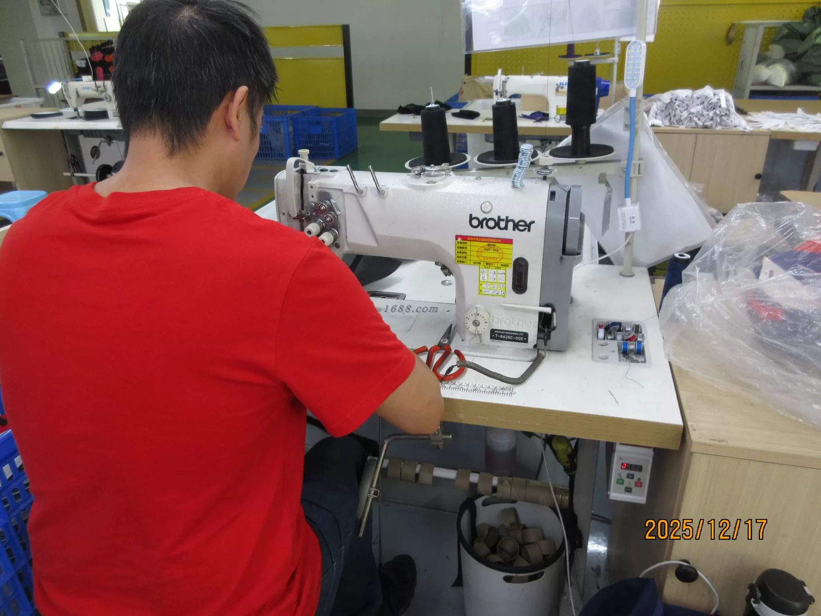 Sewing line