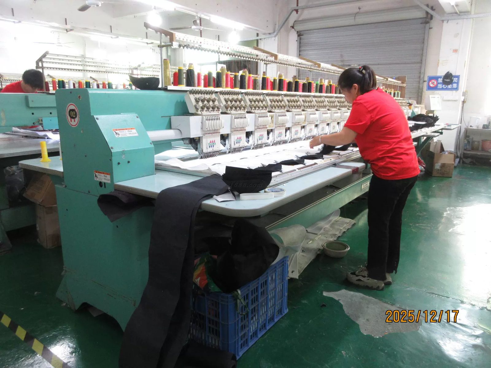 Embroidery machines