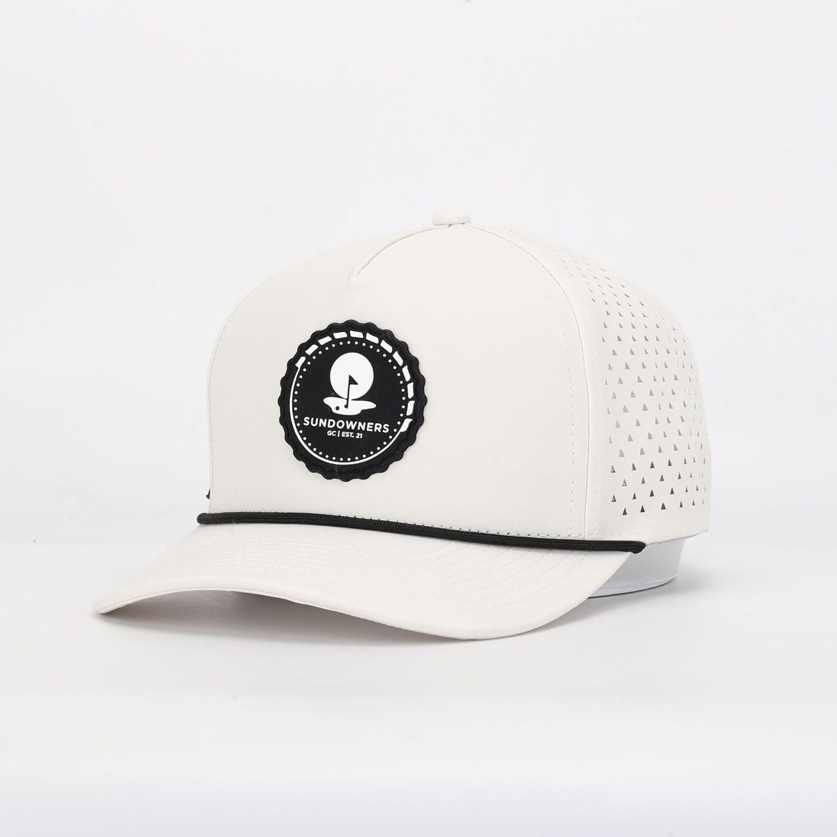 5-panel canvas waterproof cap