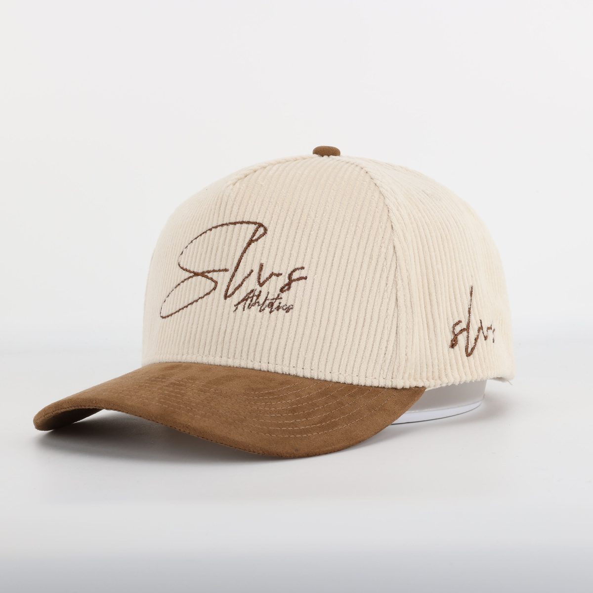 5-panel corduroy baseball cap