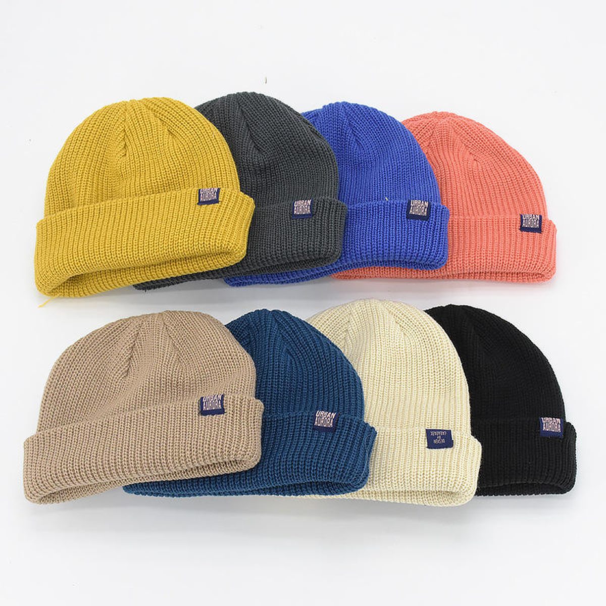 Cuffed slouchy beanie