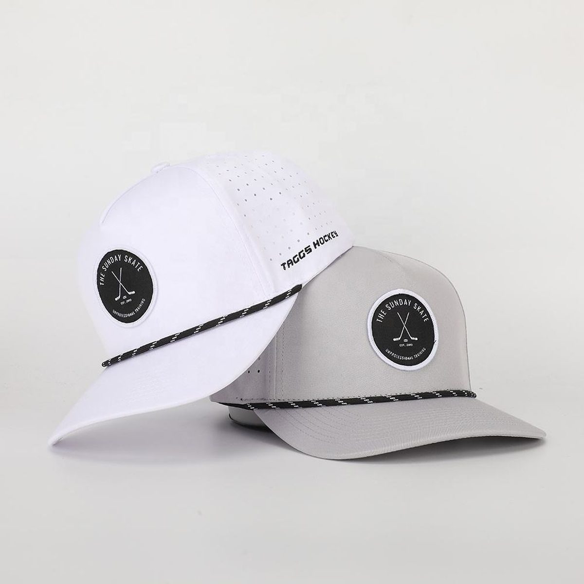 Laser-cut golf rope cap