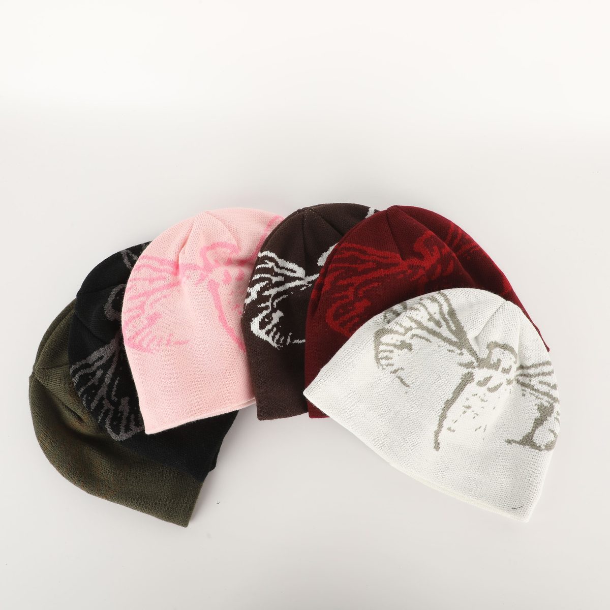 Melon-skin dome beanie