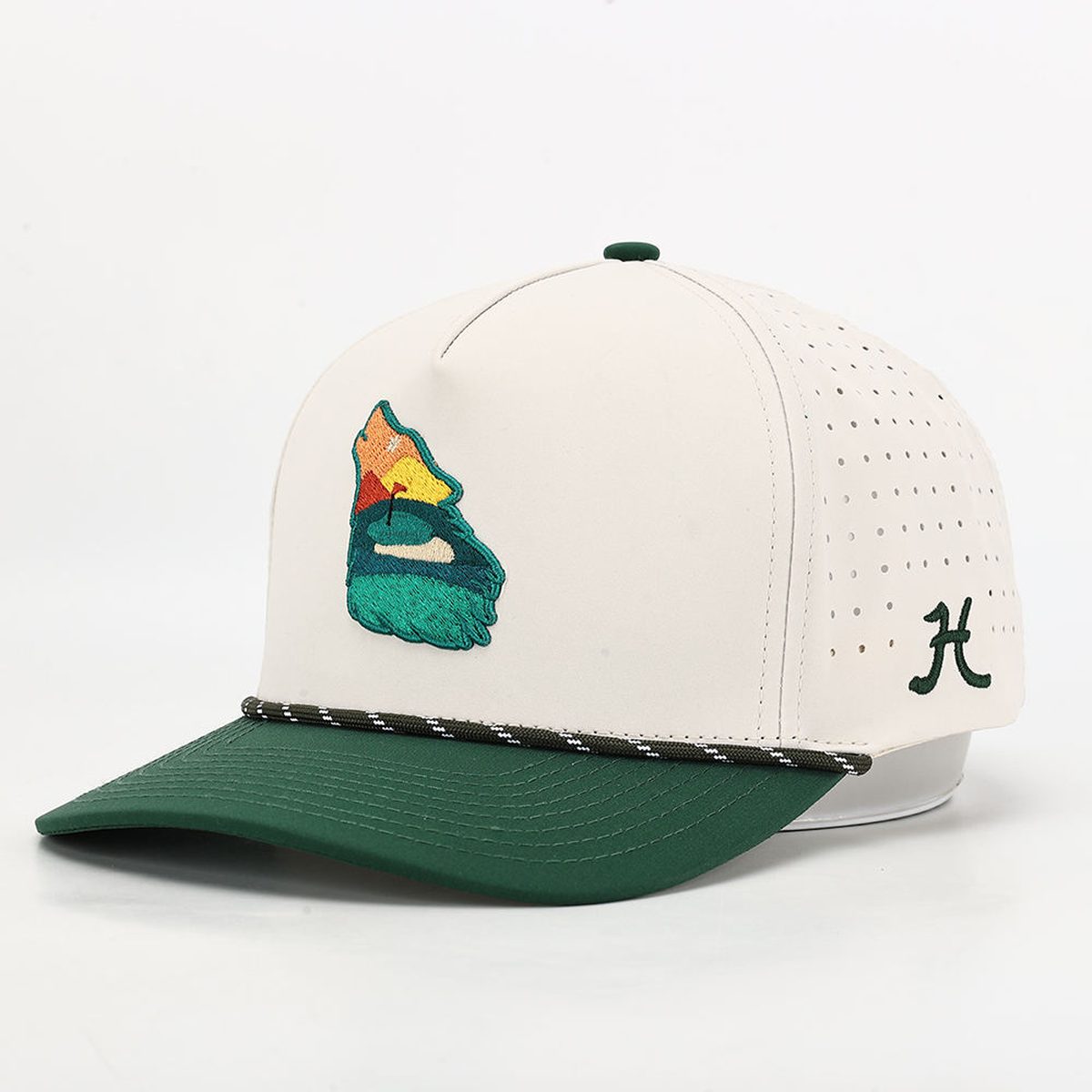 5-panel poly-cotton dad hat