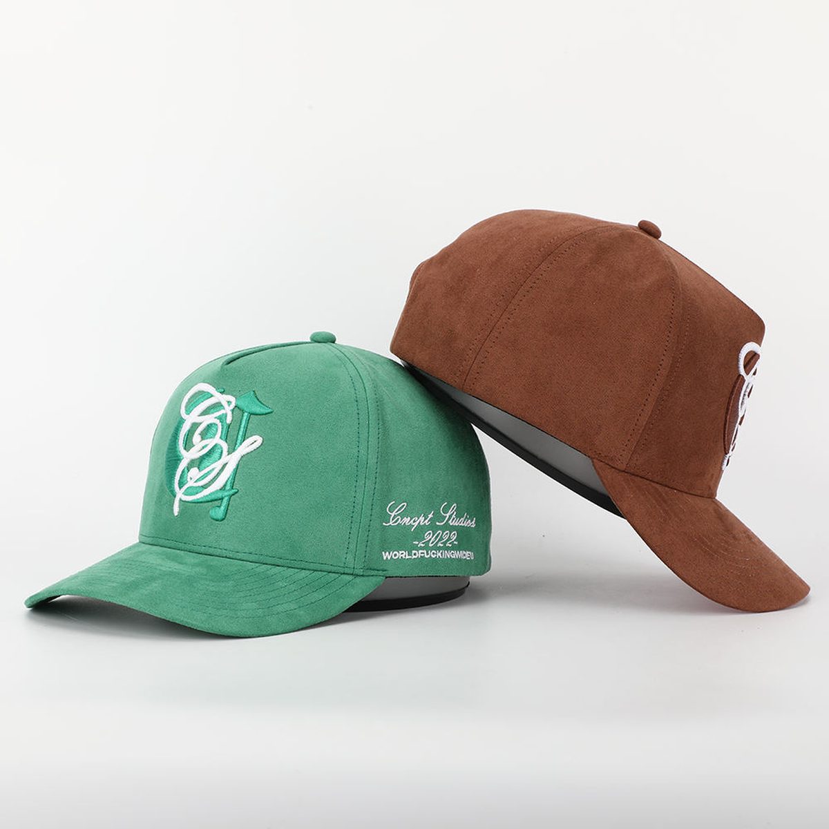 5-panel suede dad hat