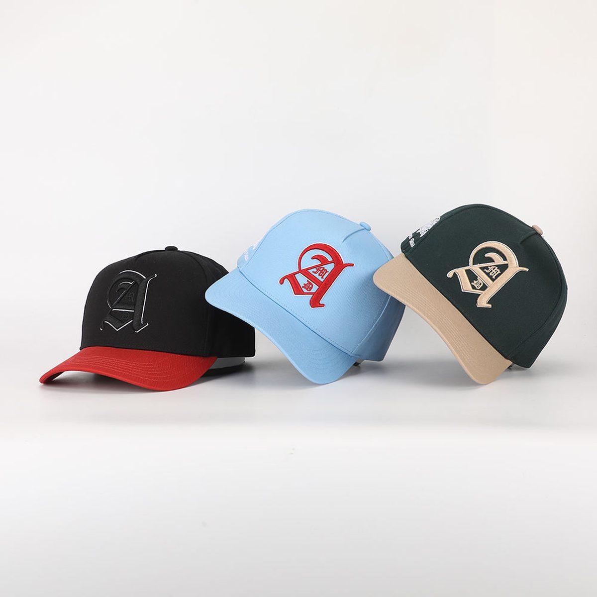 Vintage fitted baseball cap